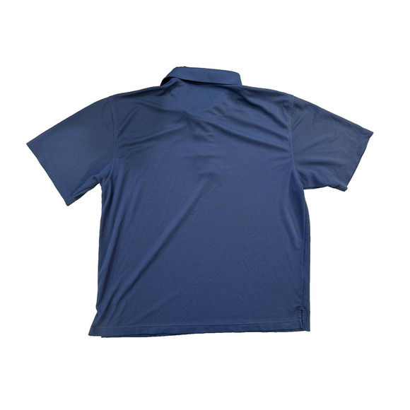 PGA Tour Golf Polo Mens X Large Sky Blue Moisture Wicking Stretch Tech Pique - Picture 3 of 6